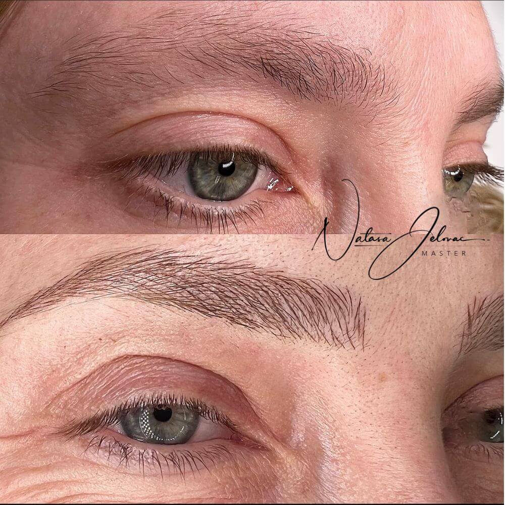 Microblading Trattamenti Prima E Dopo Le Donne Natasa Jelovac